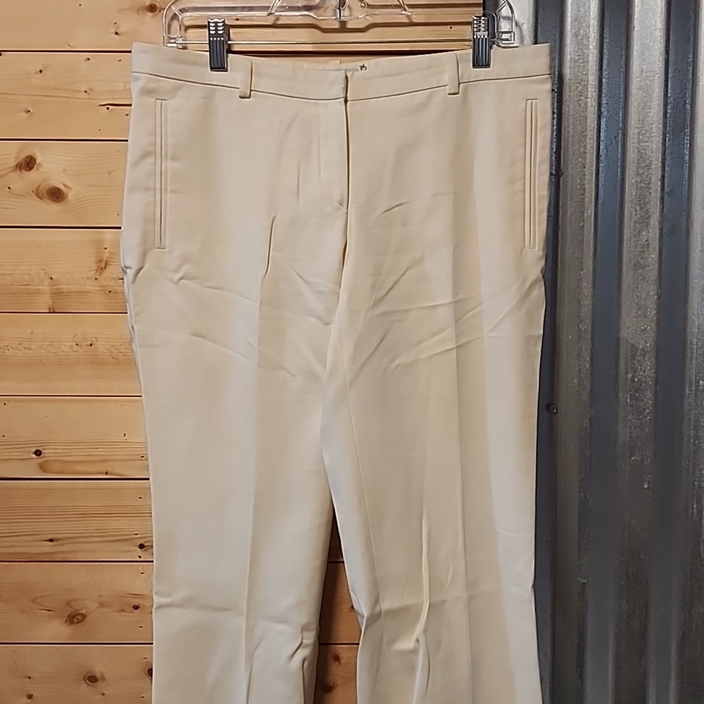 Womans Versace Dress Pants size 44 Italy Flare leg size 8